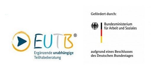 Logo EUTB Das Foto zeigt das Logo der EUTB.