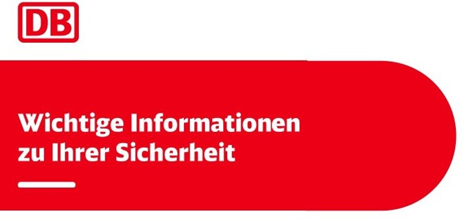 Information der Deutschen Bahn Das Foto zeigt ein Symbolbild für Informationen der Deutschen Bahn.