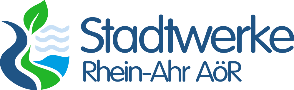 Das Bild zeigt das Logo der Stadtwerke Rhein-Ahr.
