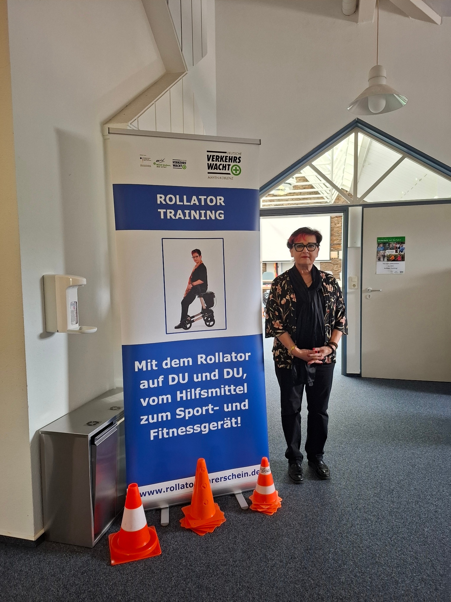 Das Foto zeigt die Mobilitätsberaterin Frau Cornelia Brodeßer.