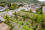 Friedhof Bad Bodendorf Quer Das Foto zeigt eine Ansicht des Friedhofs in Bad Bodendorf.