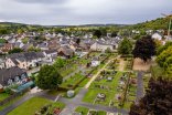 Friedhof Westum Das Foto zeigt eine Aufnahme des Friedhofs in Westum.