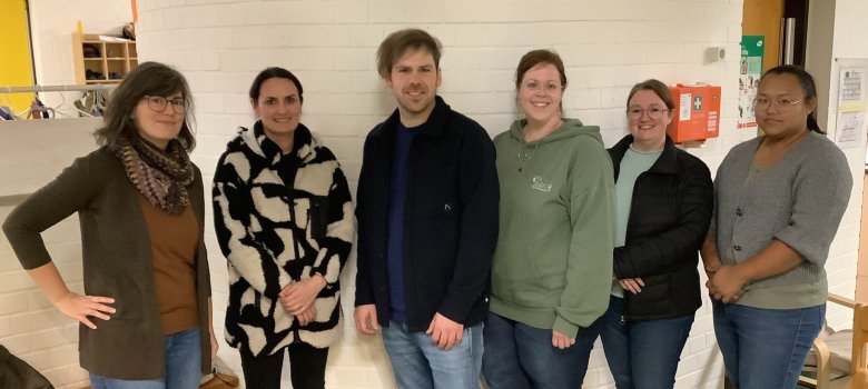 Das Foto zeigt die Mitglieder des Elternausschusses der Kita Hellenbach in Westum.