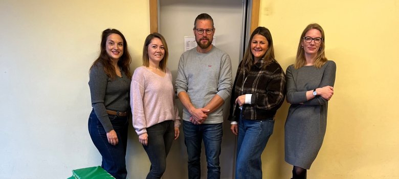 Das Foto zeigt die Mitglieder des Elternausschusses der Kita Max.