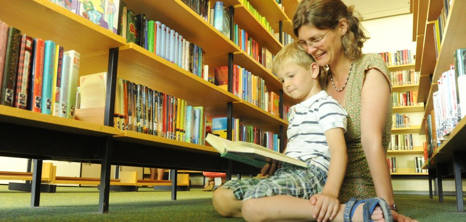 Archivbild aus der Stadtbibliothek