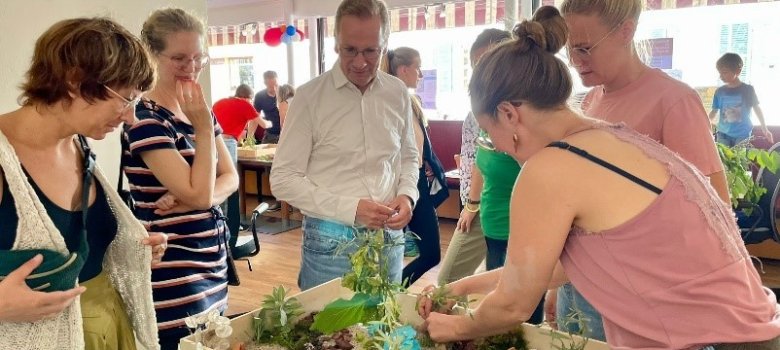 Dieses Foto zeigt einen Workshop zur Bürgerbeteiligung am PikoPark