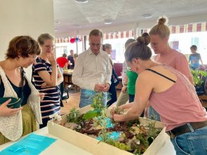 Dieses Foto zeigt einen Workshop zur Bürgerbeteiligung am PikoPark