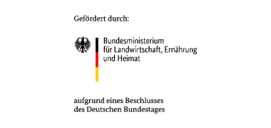 Dieses Foto zeigt das Logo desBundesministeriums für Landwirtschaft, Ernährung und Heimat