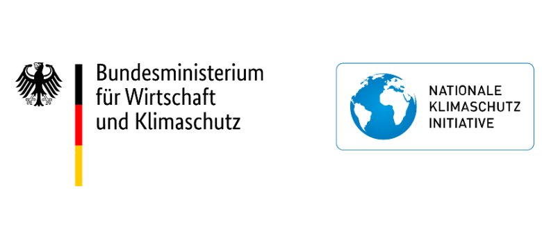 Dieses Foto zeigt die Logos des Bundesministeriums für Umwelt, Naturschutz, nukleare Sicherheit und Verbraucherschutz, sowie der Nationalen Klimaschutz Initiative