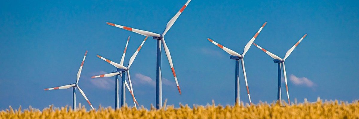 Windenergie Dieses Foto zeigt Windräder für die Windenergieproduktion